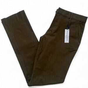 BRAND NEW Mizzen and Main Men's Dress Pants Size 34, Green